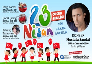 23 Nisan Antalya da coşkuyla kutlanacak